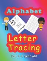 Alphabet Letter Tracing for 3-5 Year Old