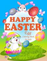 Happy Easter Egg Coloring Book for Kids