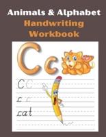Animals & Alphabet Handwriting Workbook