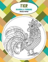Mandala Färbung - Dickes Papier - Tier