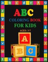 ABC Coloring Book for Kids Ages 3-7