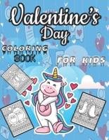 Valentines Coloring Book For Kids