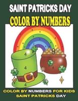Saint Patricks Day Color by Numbers for Kids