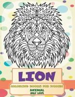 Self Love Coloring Books for Women - Animal - Lion