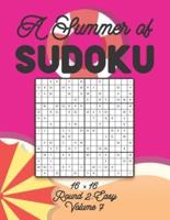 A Summer of Sudoku 16 x 16 Round 2: Easy Volume 7: Relaxation Sudoku Travellers Puzzle Book Vacation Games Japanese Logic Number Mathematics Cross Sums Challenge 16 x 16 Grid Beginner Friendly Easy Level For All Ages Kids to Adults Gifts