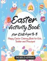Easter Activity Book for Kids Ages 2-5