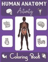 Human Anatomy Activity Coloring Book
