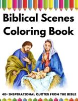 Biblical Scenes Coloring Book