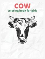 Cow Coloring Book for Girl