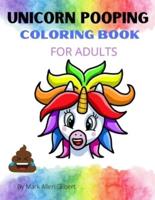 Unicorn Pooping Coloring Book For Adults