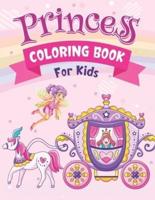 Princess Coloring Book For Kids