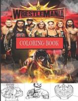 WrestleMania Coloring Book