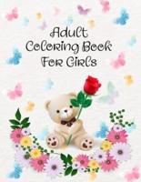 Adult Coloring Book For Girls