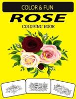 Rose Coloring Book