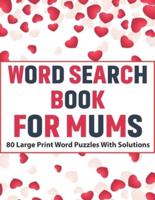 Word Search Book For Mums