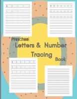 Preschool Letters and Number Tracing Book