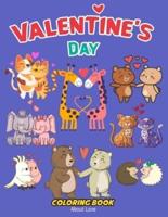 Valentine's Day Coloring Book About Love