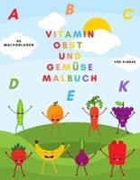 Vitamin Obst Und Gemüse Malbuch