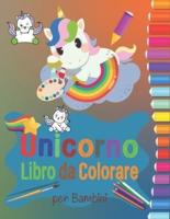 Unicorno Libro Da Colorare Per Bambini