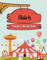 Blakely Activity Coloring Book