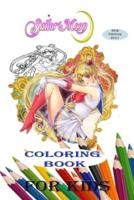 Sailormoon Coloring Book For Kids: Coloring Book For Sailormoon 2021