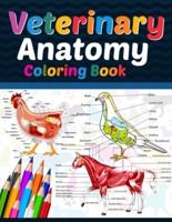 Veterinary Anatomy Coloring Book: Veterinary Anatomy Coloring Book For Medical, High School Students. Anatomy Coloring Book for kids. Veterinary Anatomy Coloring Pages for Kids Toddlers Teens. Veterinary Anatomy Student Self Test Coloring Workbook.