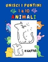 Unisci I Puntini 1 a 10 Animali