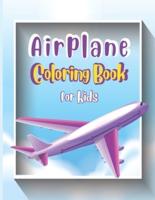 Airplane Coloring Book For Kids: Cute Airplane Coloring Book for Toddlers & Kids ages 4-12 with 40 Beautiful Coloring Pages of Airplanes, Fighter Jets, Helicopters and More (Kidd's Coloring Books)
