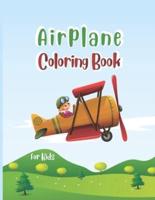 Airplane Coloring Book For Kids: Cute Airplane Coloring Book for Kids ages 4-12 with 40 Beautiful Coloring Pages of Airplanes, Fighter Jets, Helicopters and More (Kidd's Coloring Books)