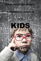 Rules Governing Bodmas-Mathematical Concepts for Kids