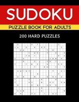 Sudoku Puzzle Book For Adults 200 Puzzles