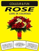 Rose Livre De Coloriage