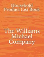 Household Product List Book