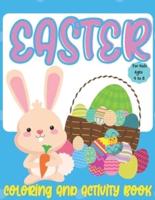 Easter Coloring Book: Coloring And Activity Book For Kids Ages 4 to 8