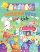 Easter Coloring Book for Kids Ages 4-8