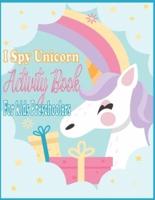 I Spy Unicorn Book For Kids Preschoolers