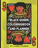 Black Queen Coloring Book and Planner