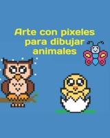 Arte Con Pixeles Para Dibujar Animales