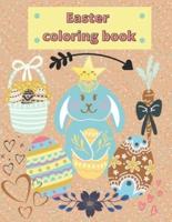 easter Coloring Book: great coloring book for kids and adults all ages