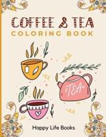 Coffee & Tea Coloring Book