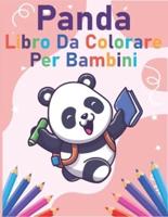 Panda Libro Da Colorare Per Bambini