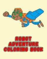Robot Adventure Coloring Book