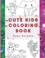 Cute Kids Coloring Book
