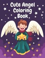 Cute Angel Coloring Book