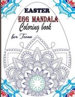 Easter Egg Mandala Coloring Book for Teens