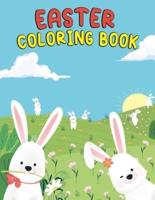 Easter Coloring Book: The Easter animal coloring book includes over 50 cute and fun themes to color   with Easter bunnies, chicks, Easter eggs and more.