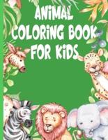 Animal Coloring Book For Kids