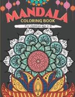 Mandala Coloring for Children Ages 5-8