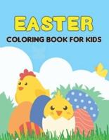 Easter Coloring Book for Kids: Easter for Preschoolers and Little Kids Ages 4-8   Large Print, Big & Easy, Simple Drawings.Vol-1