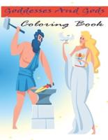 Goddesses And Gods Coloring Book